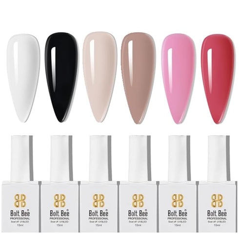 Bolt Bee Gel Nail Polish Set – 6