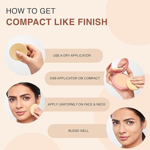 Lakme 9to5 Wet&Dry Compact 39 Cocoa