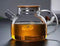 ZROY Enterprise Round Glass Tea Pot(Wooden Lid)