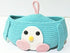 Multi-Purpose Cute Jute Basket with Lid Storage Baskets