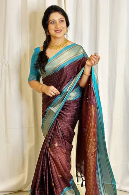 Vasthrlay Banarasi Border Saree