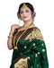Vasthrlay Banarasi Kanjivaram Kanchipuram Wedding Saree With Blouse Piece