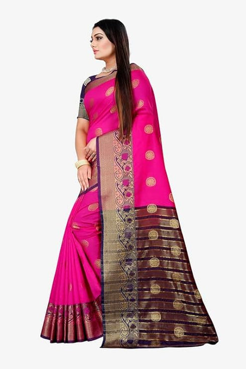 Vasthrlay Kanjeevaram Freesize Ethnic Wear