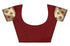 Vsathrlay Maroon Blend Banarasi Pari Ethnic Wear