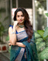 Vasthrlay Kanjivaram Unstitched Saree