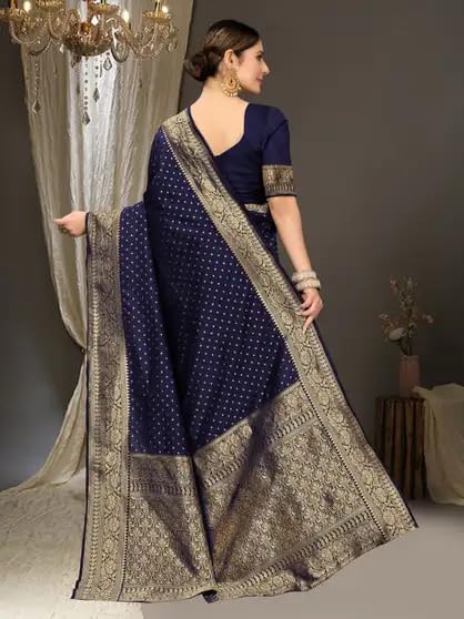 Vasthrlay Traditional Unstitched Saree