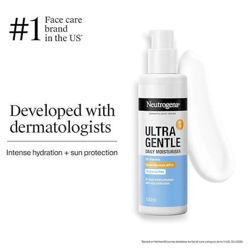 Neutrogena Ultra Gentle Daily Moisturiser SPF 15 100ml