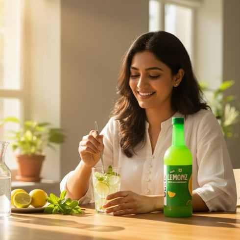 Gusto Foods Yellow Lemon Juice Concentrate | Fresh Lime Juice Extract