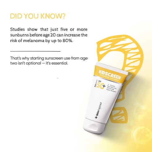 SkinInspired Kidscreen 100% Mineral Sunscreen for Kids | SPF 50+ PA++++