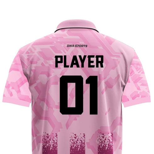 Dika Sports Custom Cricket T-Shirt With Name Personalized Team Jersey Breathable Quick Dry Mens Sportswear