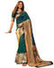 Vasthrlay Paithani Jacquard Unstitched Red Saree