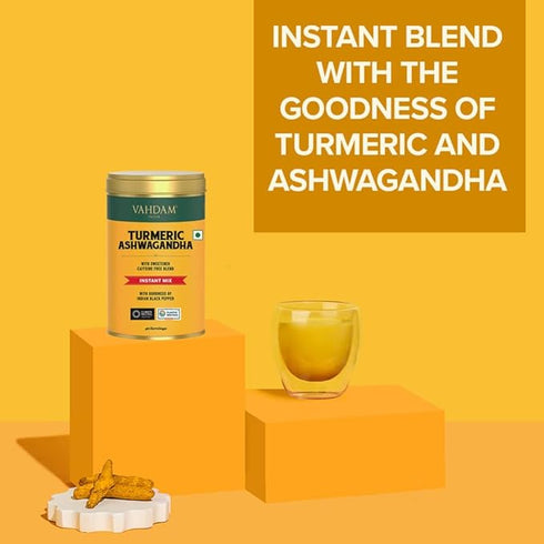 Vahdam Tea Turmeric Classic Latte Golden Milk Powder