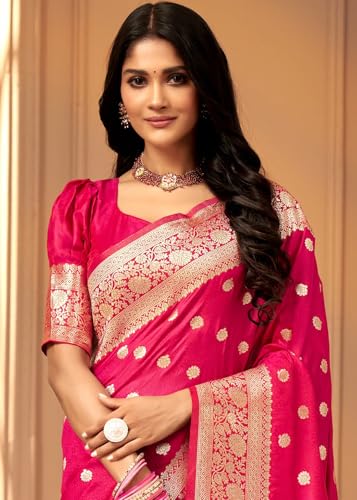 Vasthrlay Kanjivaram Kanchipuram Pari 121 Saree With Blouse Piece