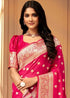 Vasthrlay Kanjivaram Kanchipuram Pari 121 Saree With Blouse Piece