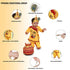 Fancy Dresses Radha And Krishna Brocade Fabric Costume