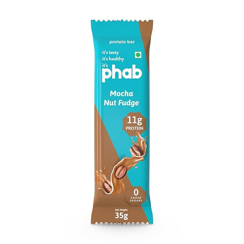 Phab Mocha Nut Fudge Protein Bars
