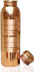 Copper Stylish Bottle 900 ML (Plain Touch)