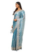 Vasthrlay Powder Organza Embroidered
