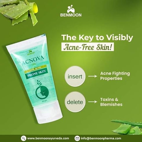 Benmoon Ayurveda Acnova Gel