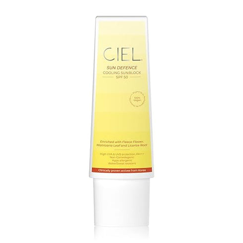 CIEL SPF 50 Sunscreen Sun Defence Water & Sweat Resistant