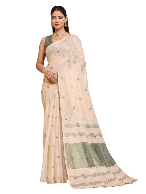 Vasthrlay Premium Embroidery Beautiful Attached