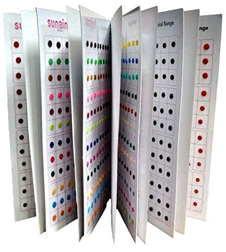 SUNAINA Genuine Spiral Round Plain Regular Bindi