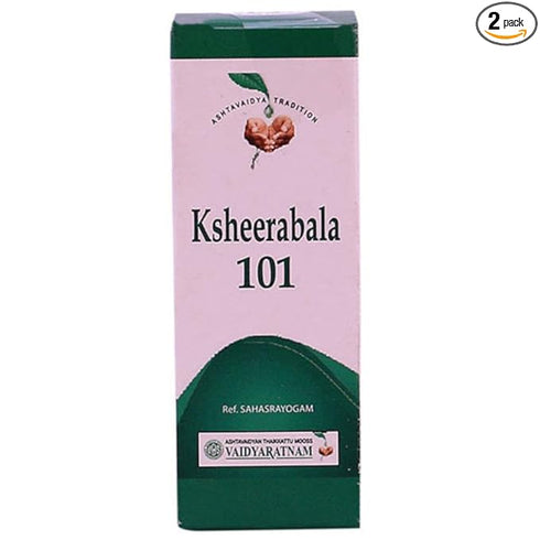 Vaidyaratnam Ksheerabala 101, 10 ml (Pack of 2)