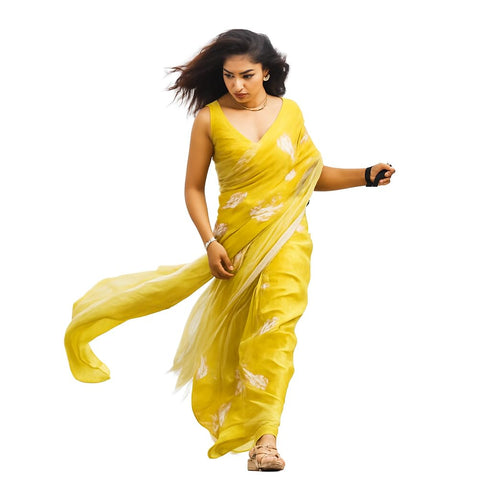 Vasthrlay Yellow Premium Lightweight Breathable