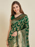 Vasthrlay Red Banarasi Traditional Unstitched Saree