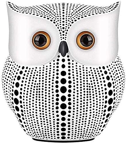 Modern Classy Lucky Owl Resin Art Figure Showpiece