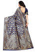 Vasthrlay Kanjivaram Banarasi Kanchipuram Wedding Saree With Blouse Piece
