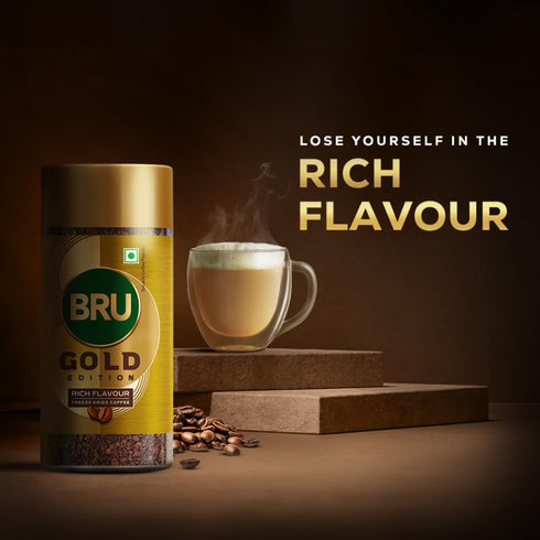 Bru Gold Edition Freeze Dried Instant Coffee 55g