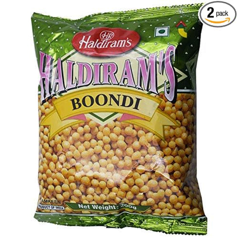 DANVIN Haldirams Namkeen Boondi Plain Del Pack of 2