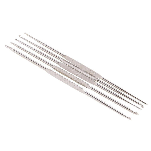 5 Pieces, Set Knitted Tools Double End Crochet Leptonema Practice Hook Lace Hook Needle