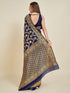 Vasthrlay Red Banarasi Traditional Unstitched Saree
