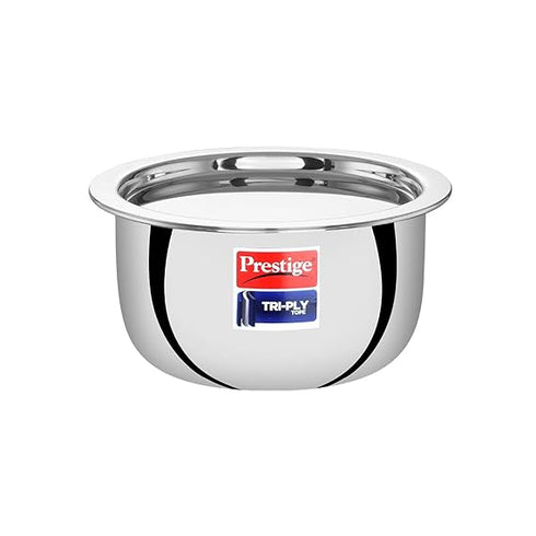 Prestige 16cm/1.4L Tri-Ply Stainless Steel Tope with Lid