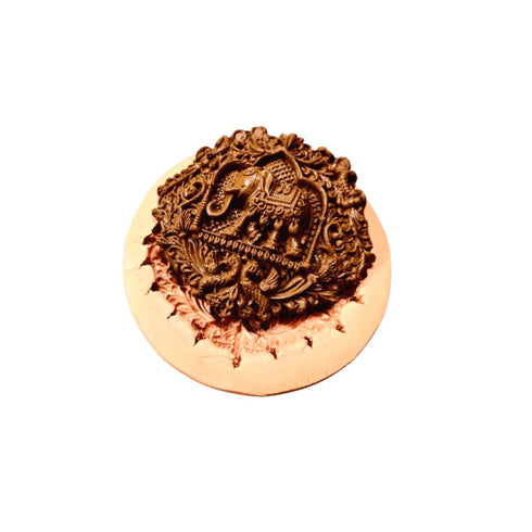 Claysphere Spiritual Delight Ganesha Pendant Silicone Temple Mould