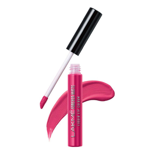 Lakme Forever Matte Liquid Lip Colour | Pink Prom