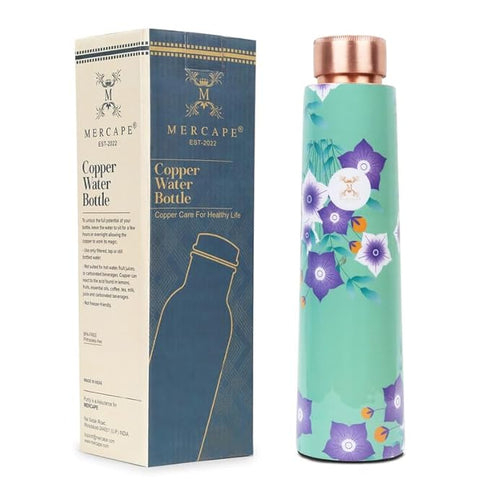 MERCAPE® - 100% Pure Copper Water Bottle