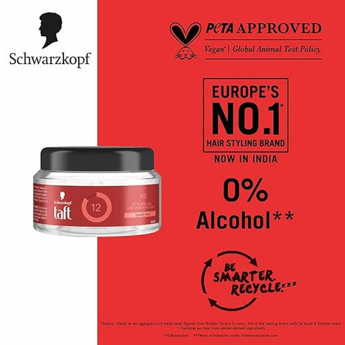 Schwarzkopf TAFT Power V12 Hair Gel