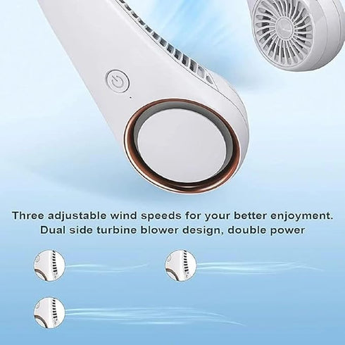 Smart Cooling Portable Neck Fan