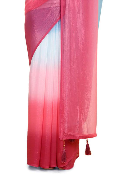 Vasthrlay Chiffon Ombre Tassels