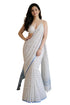 Vasthrlay Off White Cotton Printed Lightweight