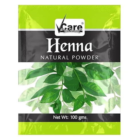 VCare Henna Natural Powder for Hair - 100 gm