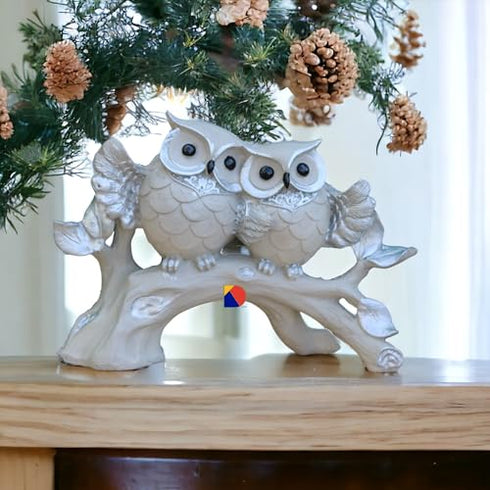Owl Statue for Good Luck Owl showpieces for Home Decor vastu
