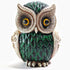 The Spiritual Living Classy Green Owl Statue for Good Luck | Feng Shui Items