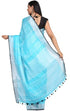 Vasthrlay Handloom Summer Contrast Vibrant Green
