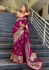 Vasthrlay Banarasi Kanjivaram Collections Wedding Saree With Blouse Piece