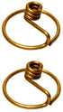 Doorbag Niranjan Kadi Brass Ring Wick Holder for Diya Bati Oil Lamps