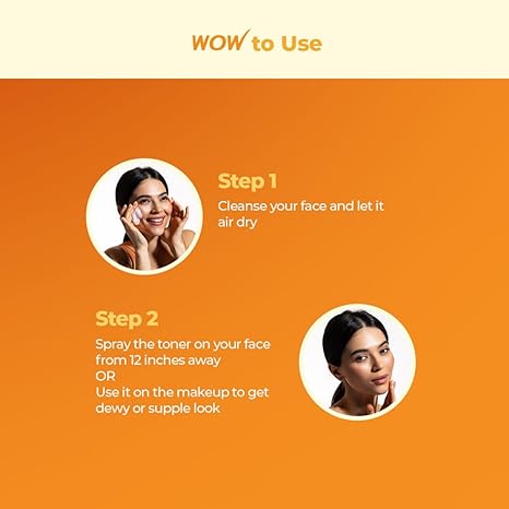 WOW Skin Science Vitamin C Brightening Skin Mist Toner